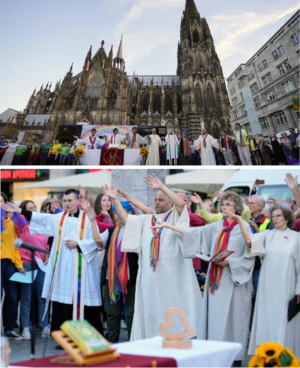 Homo blessing - Cologne 2